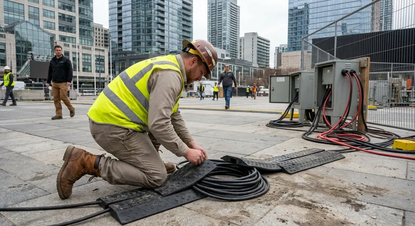 Event Power Rental Logistics in Downtown Tamarac