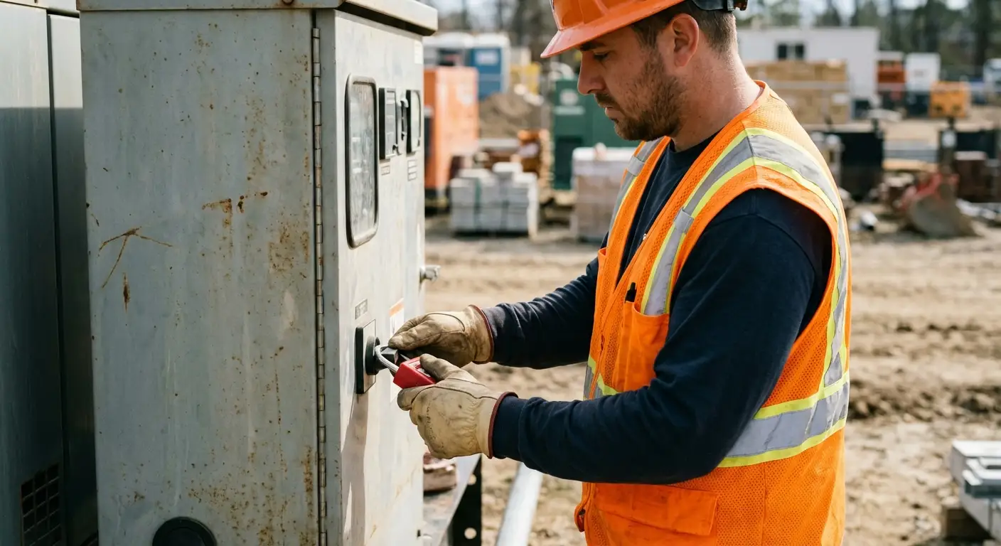 Industrial generator safety inspection and setup in Tamarac, FL