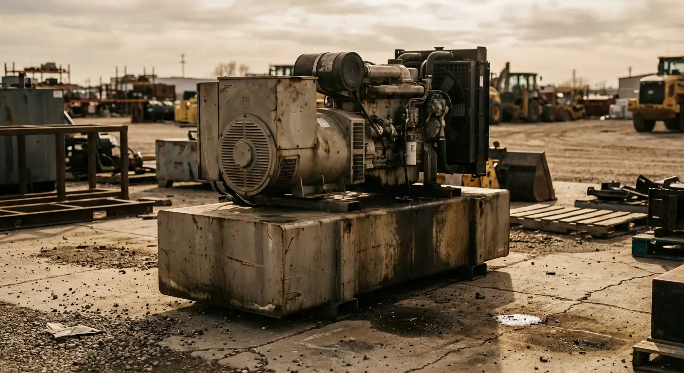 Commercial generator double wall fuel tank containment system in Tamarac, FL