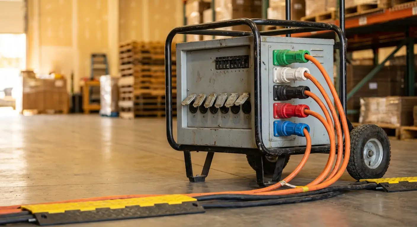 Commercial generator and power distribution equipment in Tamarac, FL