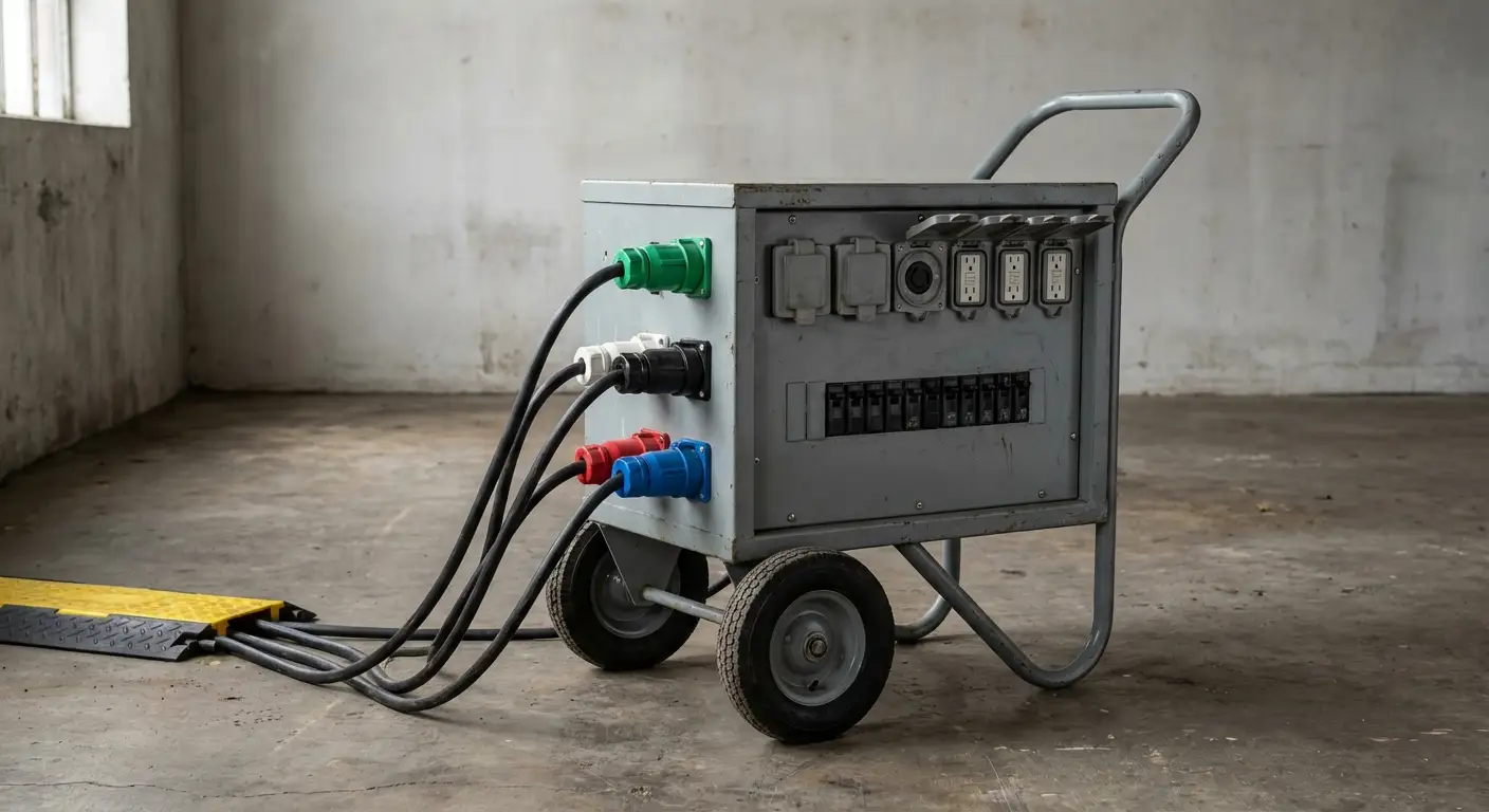 Temporary power distribution equipment in Tamarac, FL