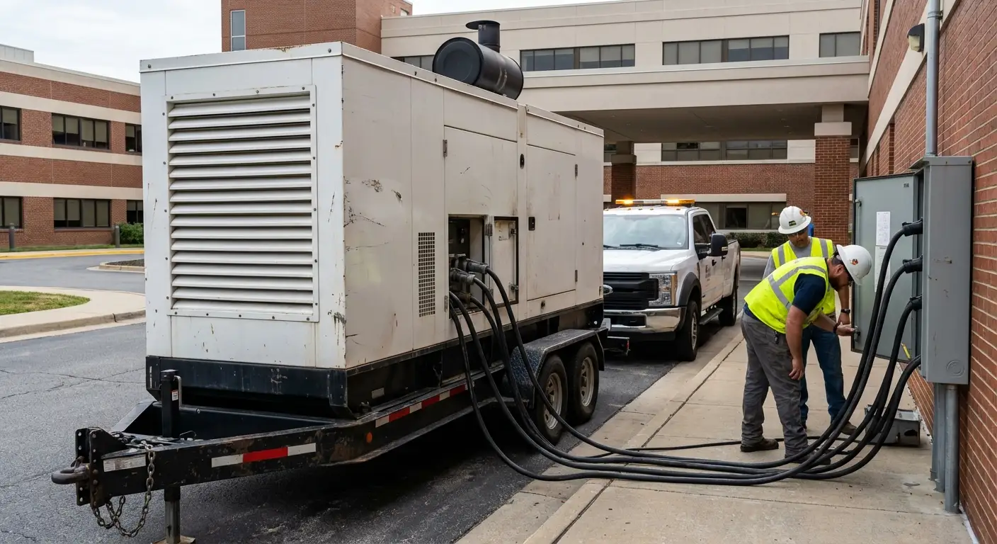 Commercial generator ensuring power reliability in the Tamarac